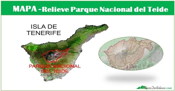 Parque Nacional del Teide, descripcion, ubicacion y relieve