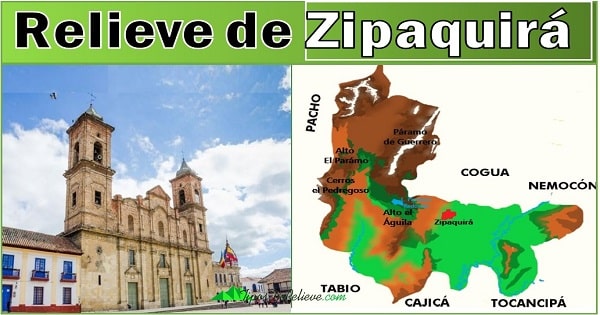 como es el relieve de zipaquira